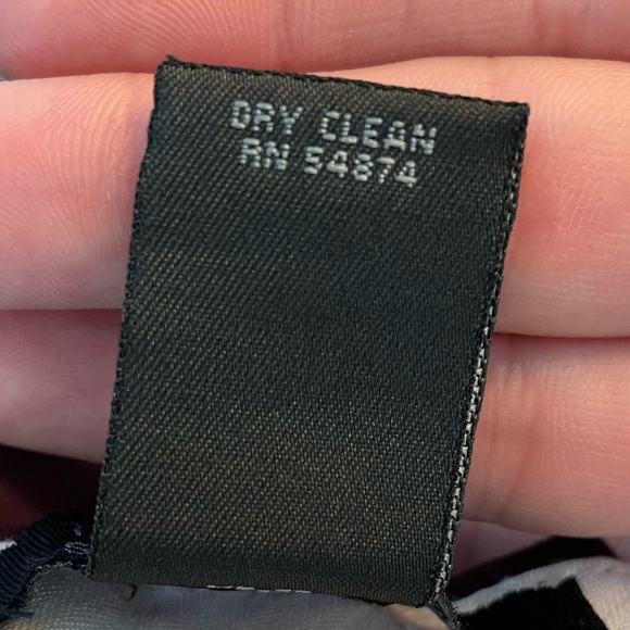 Vintage The Limited Solid Dark Maroon Red Straight Leg Trousers Dress Pants - Picture 5 of 5